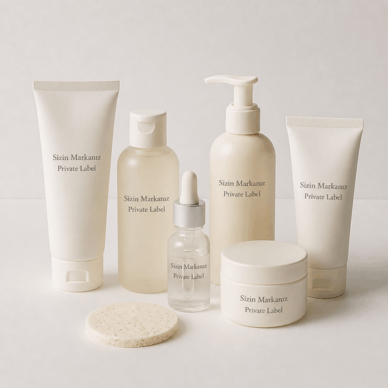 Fason kozmetik üretimi — krem, losyon, serum ve parfüm üretim hattı